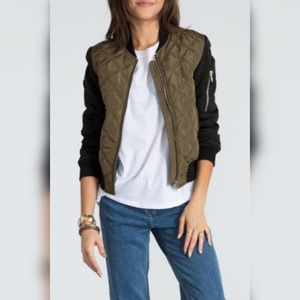 NWT. Sans Souci Women Green Jacket M